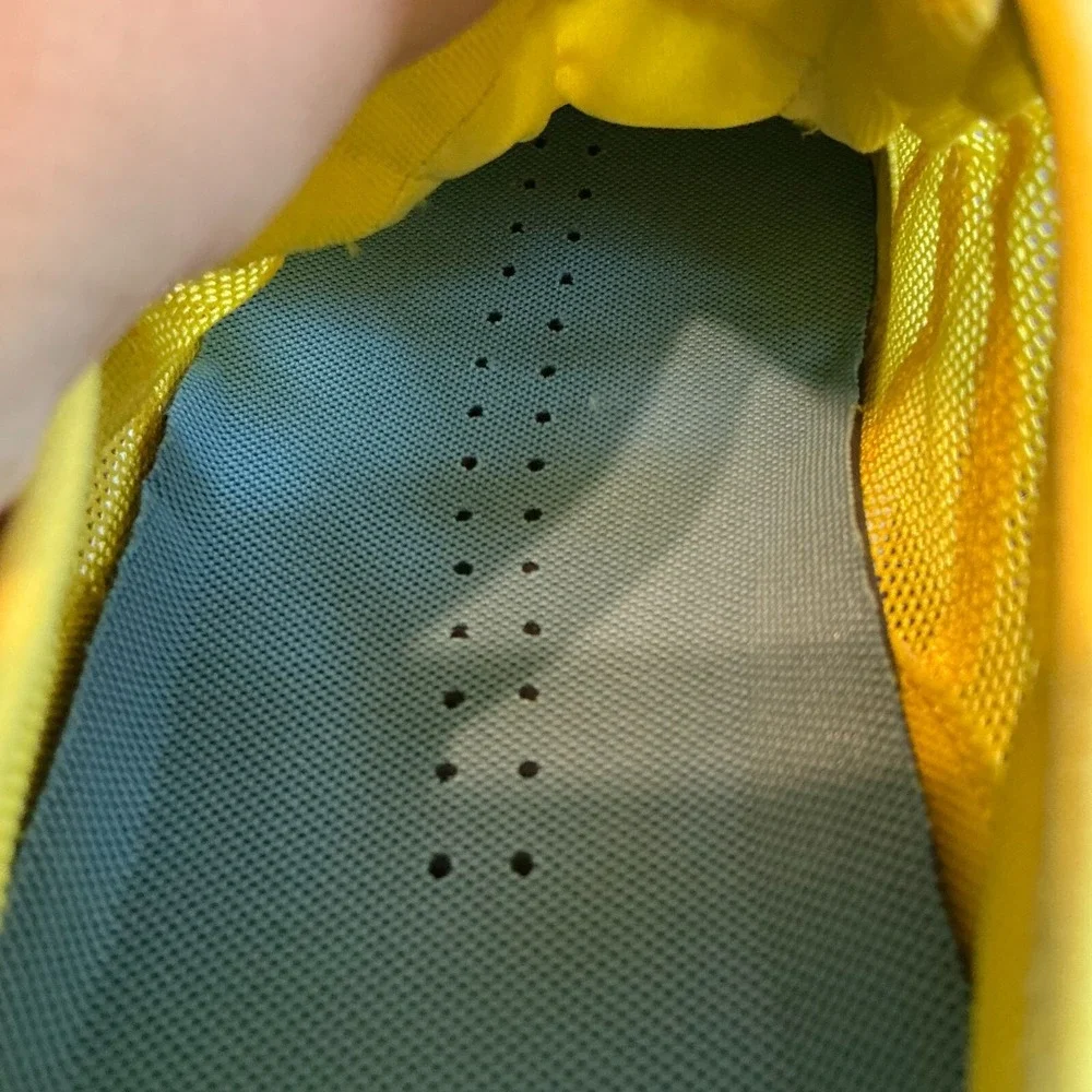 Lands' End Water Sport Sneaker Women 11B Yellow Upper Mesh Athletic Lace Up 1374 - Picture 15 of 16